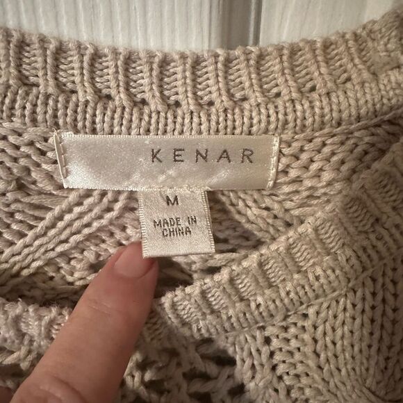 Kenar Crochet Cardigan Style Sweater - Medium Pull Over Sweater - Picture 1 of 5